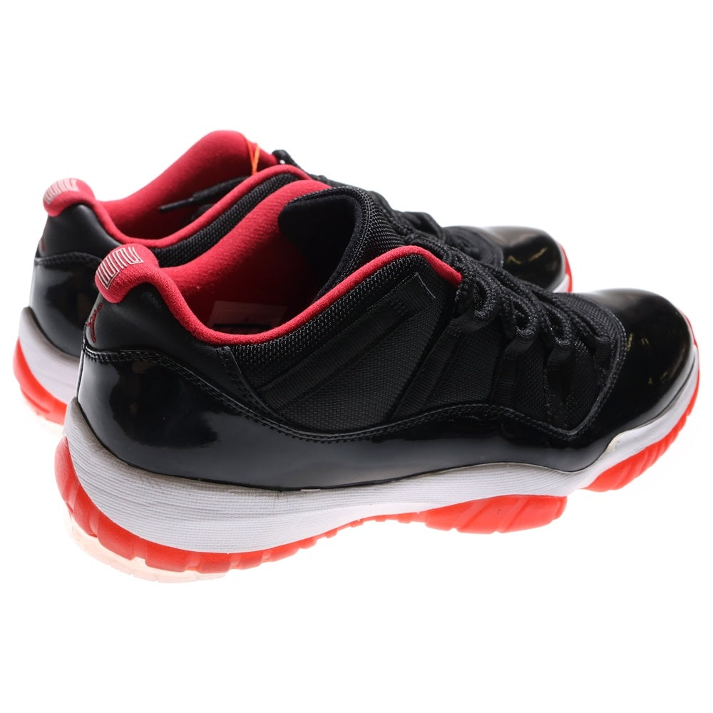 NIKE(ナイキ) AIR JORDAN 11 RETRO LOW BRED エアジョーダン レトロ ブレッド ローカットスニーカー ブラック/レッド US10/28cm 528895-012