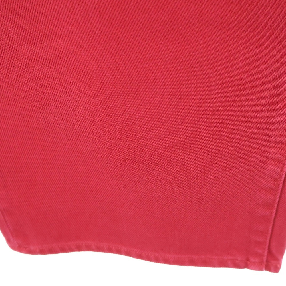 SUPREME(シュプリーム) 25AW Baggy Jean クラシックロゴ刺繍 バギー ジーン デニムパンツ レッド