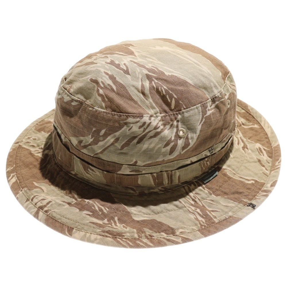 WTAPS(ダブルタップス) 初期タグ タイガーカモ リップストップ バケットハット ブラウン