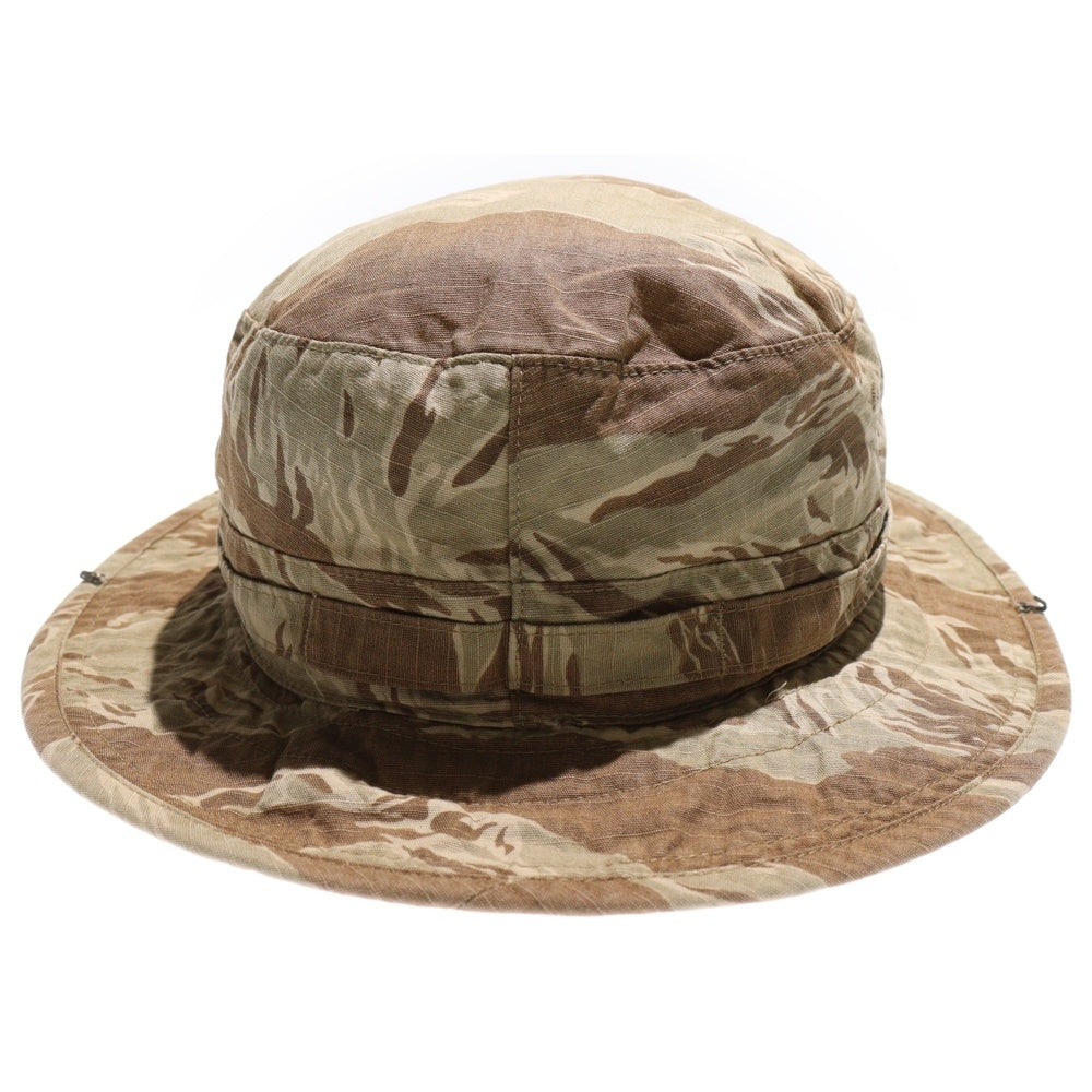 WTAPS(ダブルタップス) 初期タグ タイガーカモ リップストップ バケットハット ブラウン