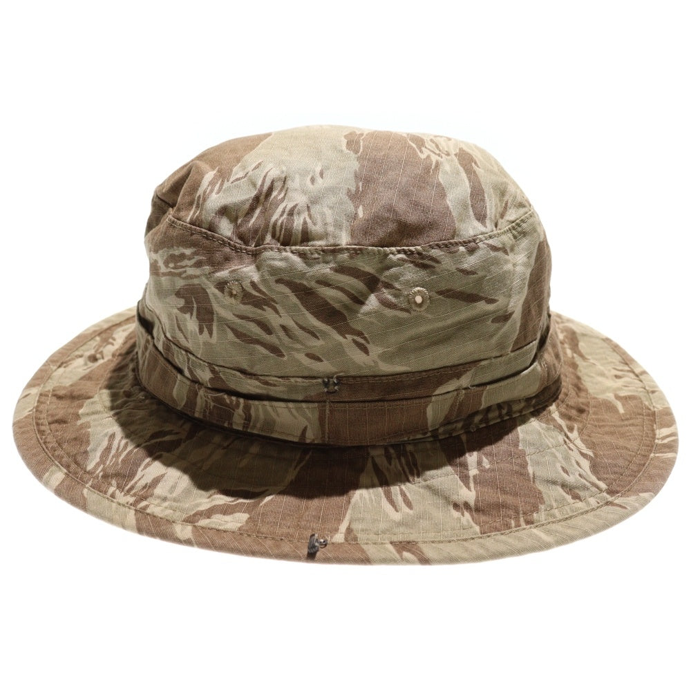 WTAPS(ダブルタップス) 初期タグ タイガーカモ リップストップ バケットハット ブラウン