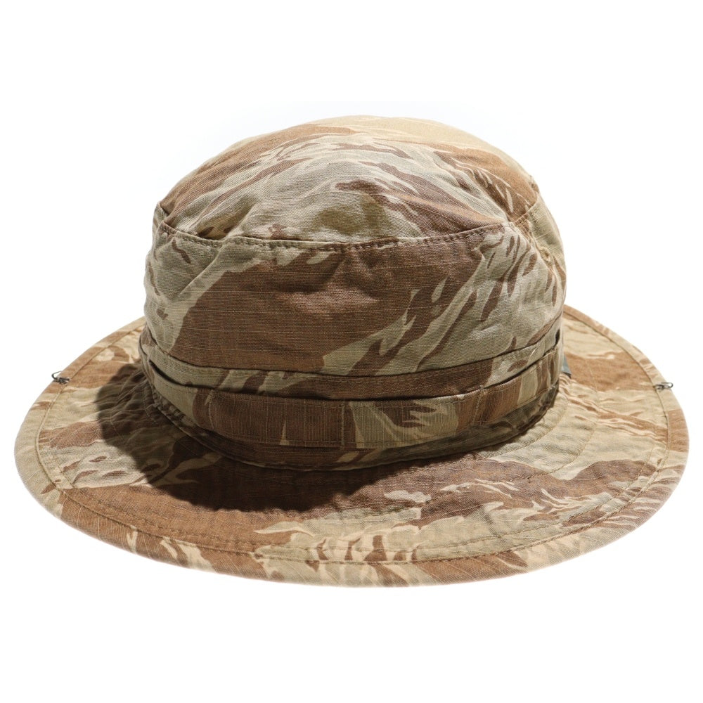 WTAPS(ダブルタップス) 初期タグ タイガーカモ リップストップ バケットハット ブラウン