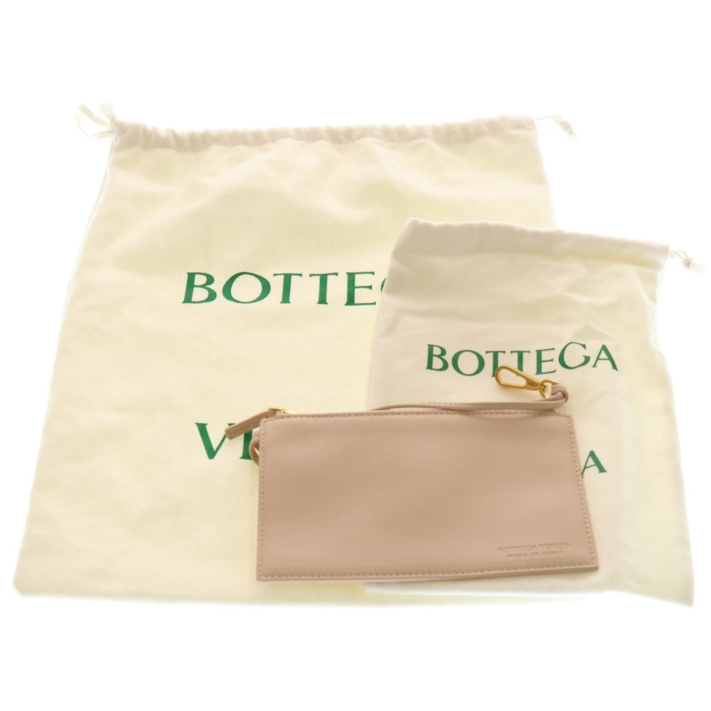 BOTTEGA VENETA(ボッテガヴェネタ) ミニ カバ ポーチ付き イントレチャート ラムスキンレザー 2WAY ショルダーバッグ ハンドバッグ ロータス 781670