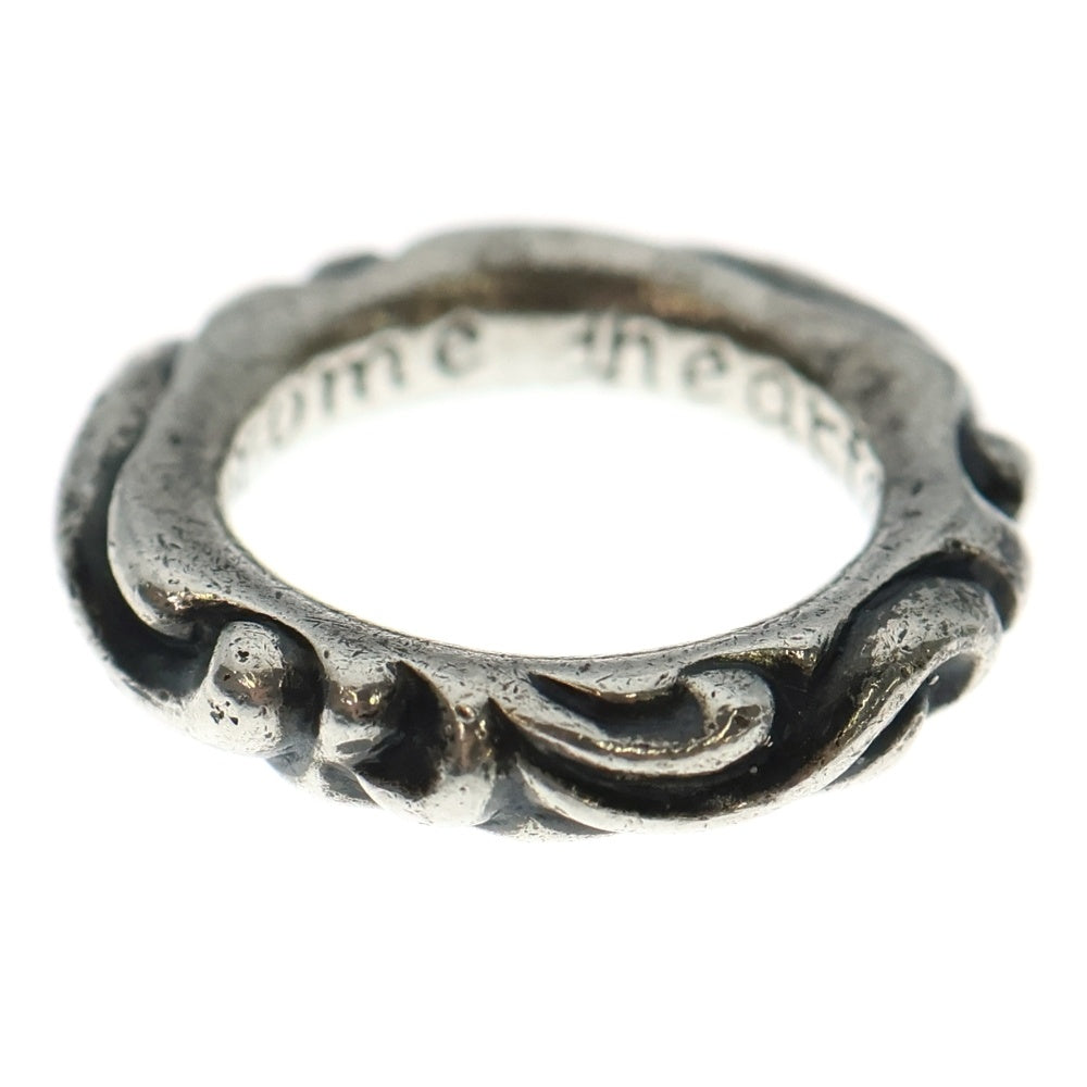 CHROME HEARTS(クロムハーツ) SCRL BAND スクロールバンド リング シルバー BCA351
