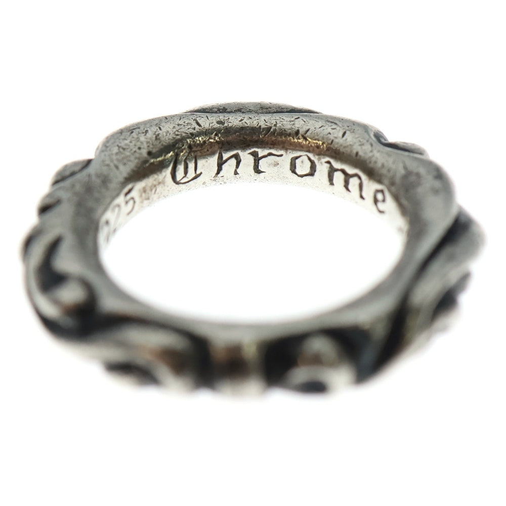 CHROME HEARTS(クロムハーツ) SCRL BAND スクロールバンド リング シルバー BCA351