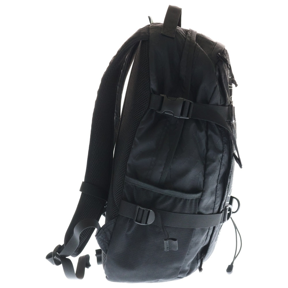 SUPREME(シュプリーム) 18AW Backpack ボックスロゴ ロゴプリント キルティング バックパック リュックサック ブラック