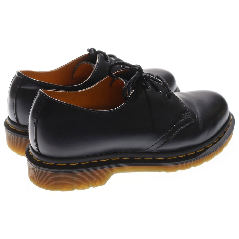 Dr.Martens(ドクターマーチン) 3ホール イエローステッチ レザードレスシューズ ブラック 11838