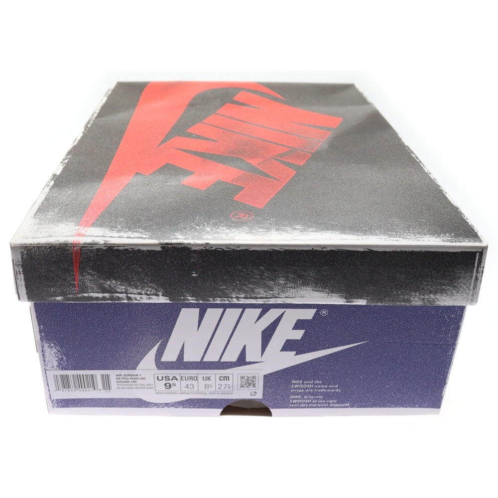 NIKE(ナイキ) AIR JORDAN 1 HIGH OG RARE AIR DEEP ROYAL BLUE エアジョーダン1 ハイ OG レア エア ディープロイヤルブルー ハイカットスニーカー US9.5/27.5cm DZ5485-100