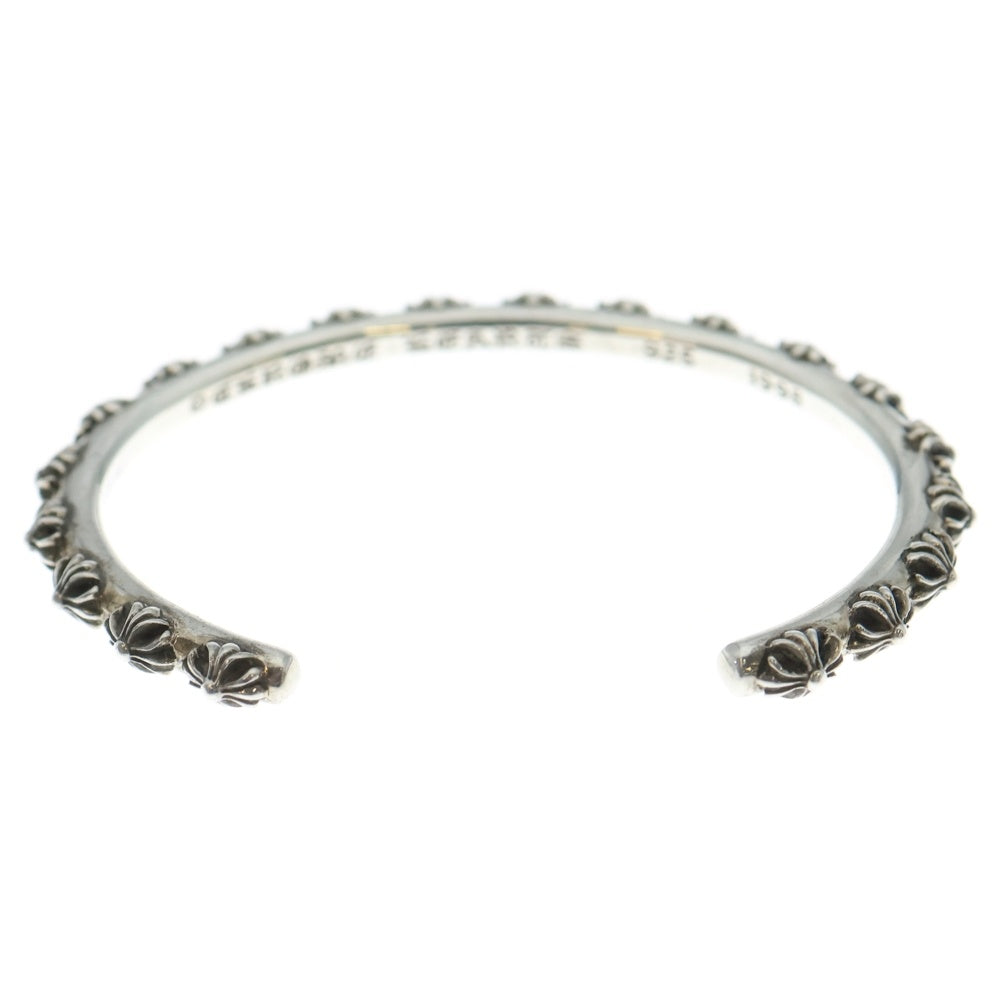 CHROME HEARTS(クロムハーツ) BANGLE CROSS クロスバンドバングル ブレスレット シルバー BCA124