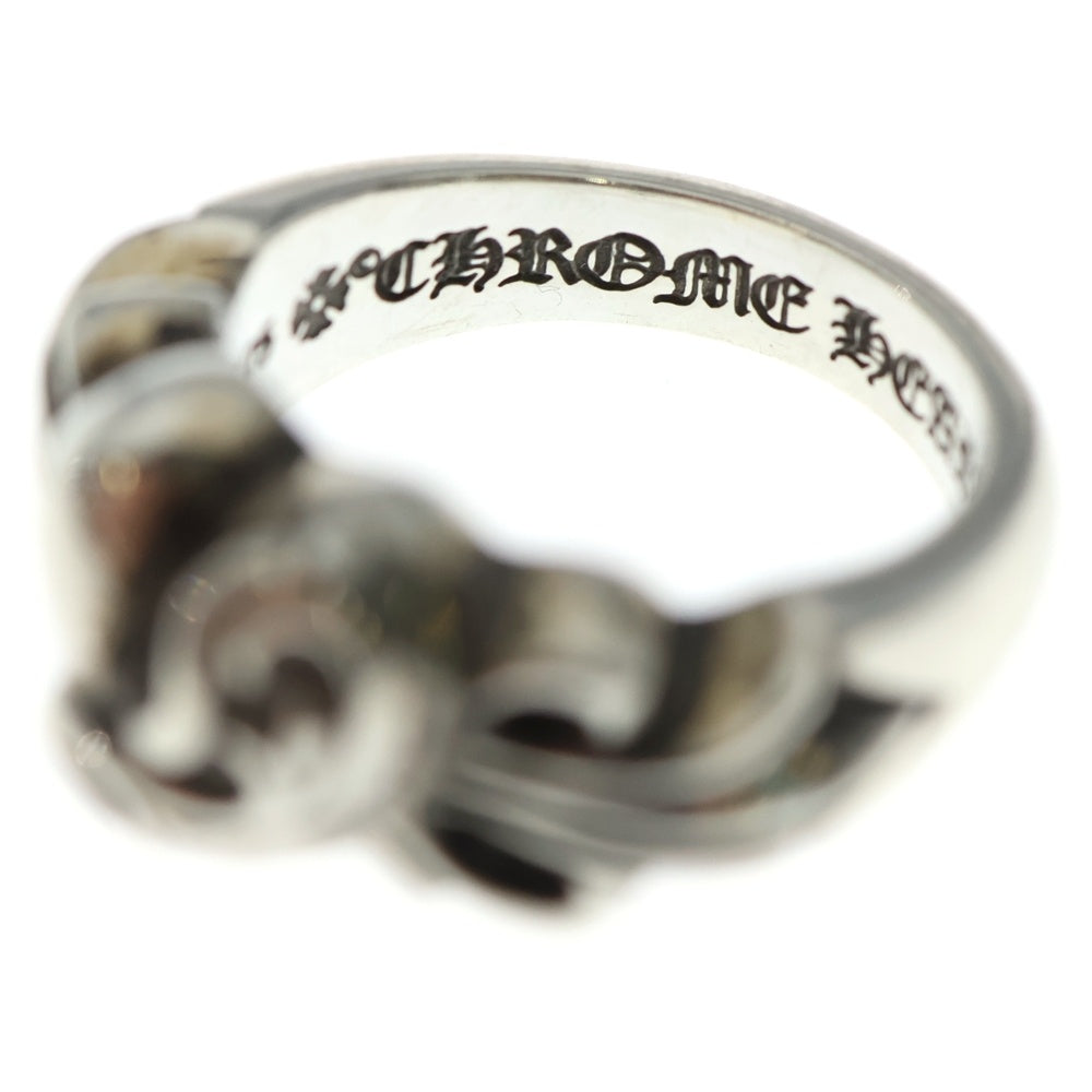 CHROME HEARTS(クロムハーツ) FLRL CRS HRT フローラルハート シルバーリング