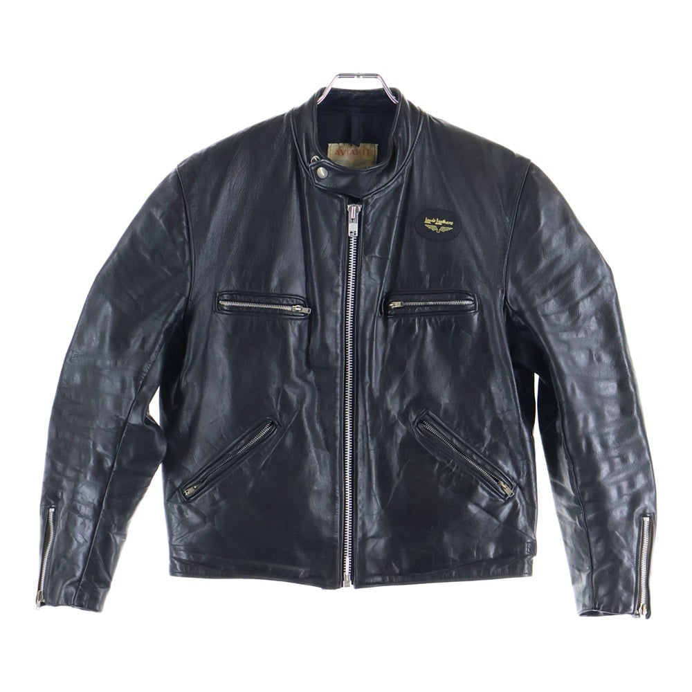 Lewis Leathers(ルイスレザー) 70s SPORTSMAN スポーツマン シングルライダースレザージャケット ブラック ヴィンテージ