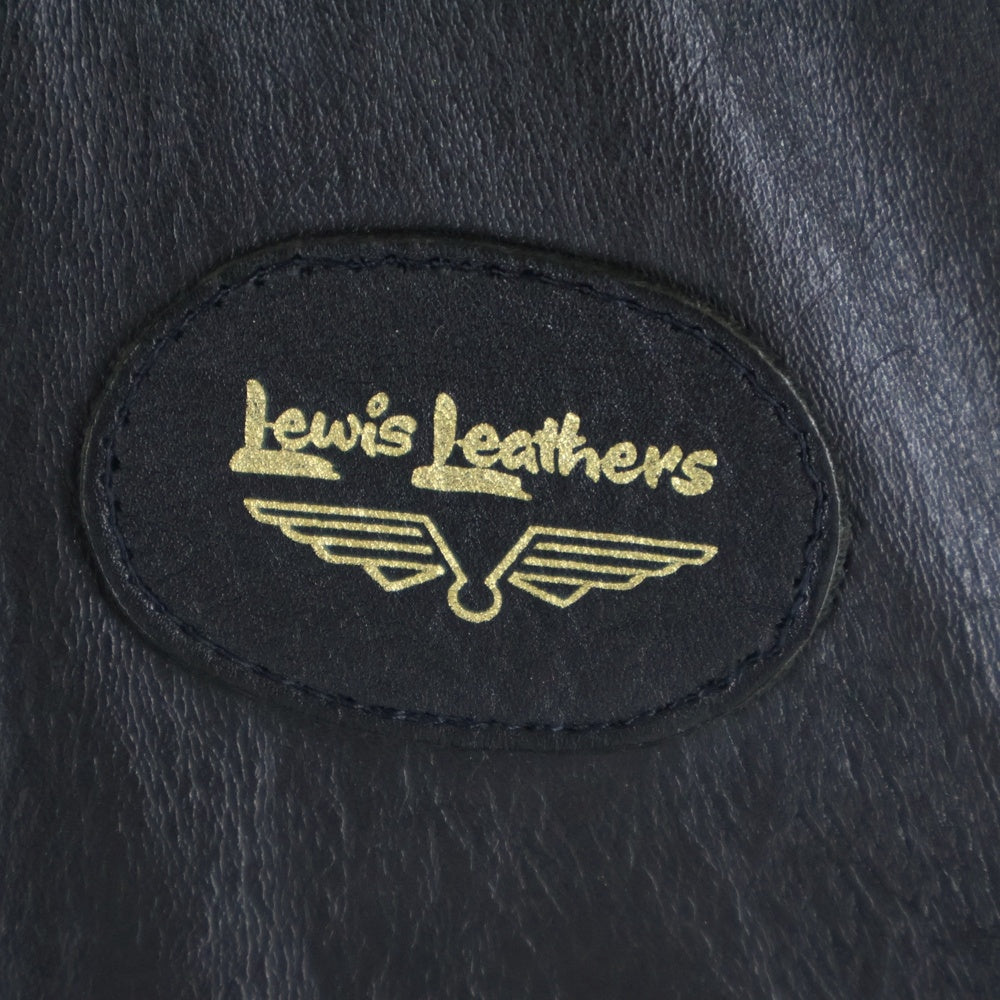 Lewis Leathers(ルイスレザー) 70s SPORTSMAN スポーツマン シングルライダースレザージャケット ブラック ヴィンテージ