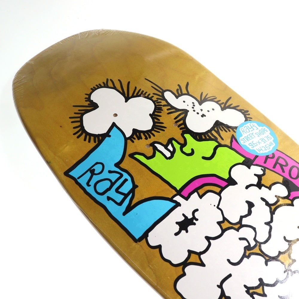 MARK GONZALES(マークゴンザレス) × KROOKED × Ray Barbee Clouds Art Skateboard Deck クルキッド レイ・バービー マーク・ゴンザレス ゴンズ クラウズ スケートボード アートデッキ マルチ