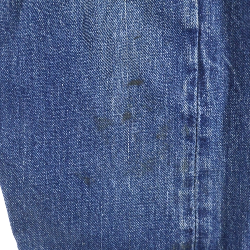 Levi's(リーバイス) 70s 501 ビッグE 後期 ボタン裏6 赤耳 不均等V デニムパンツ インディゴ