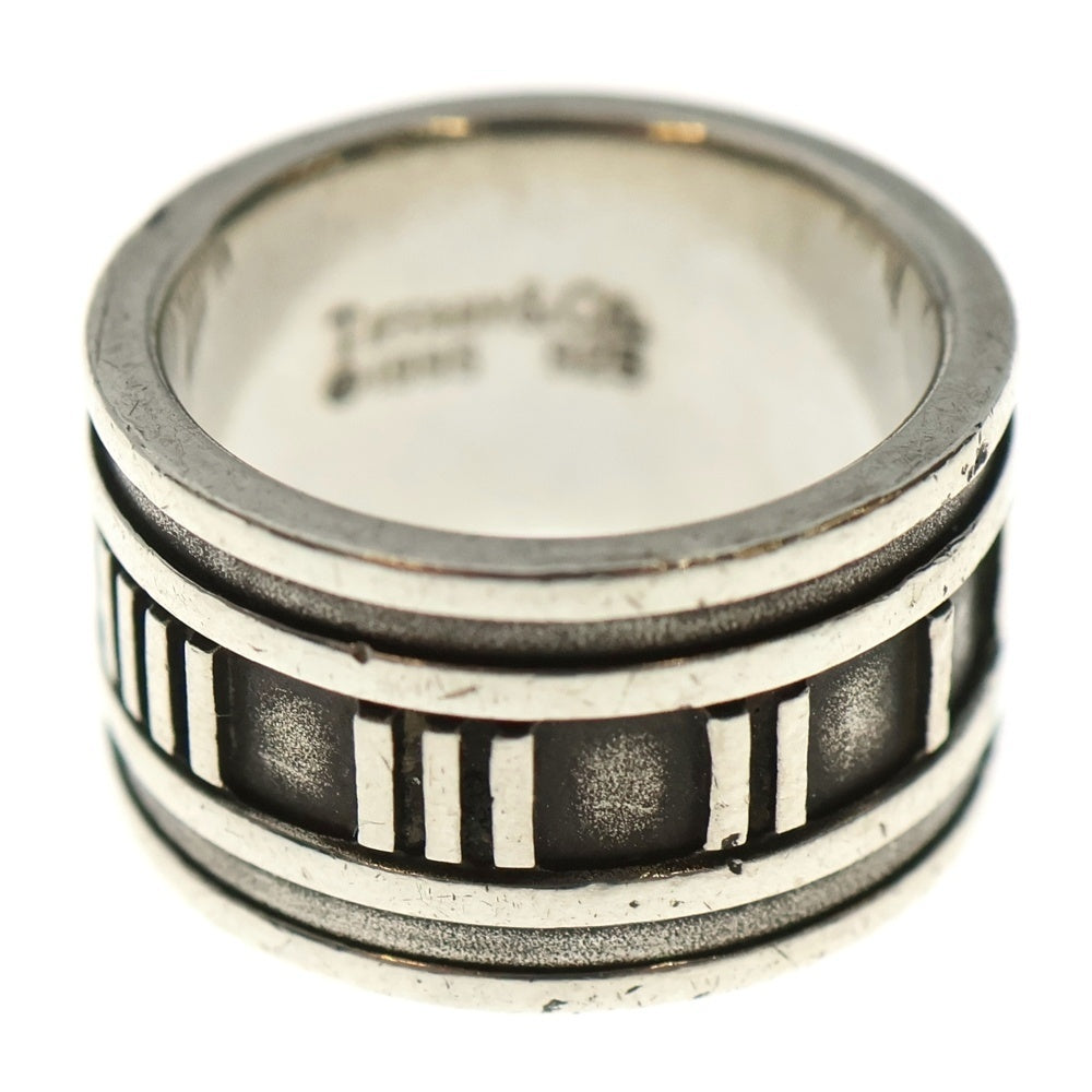 美品 TIFFANY ティファニー アトラスワイド シルバーリング TIFFANY & Co.(ティファニー) アトラス ワイド リング シルバー