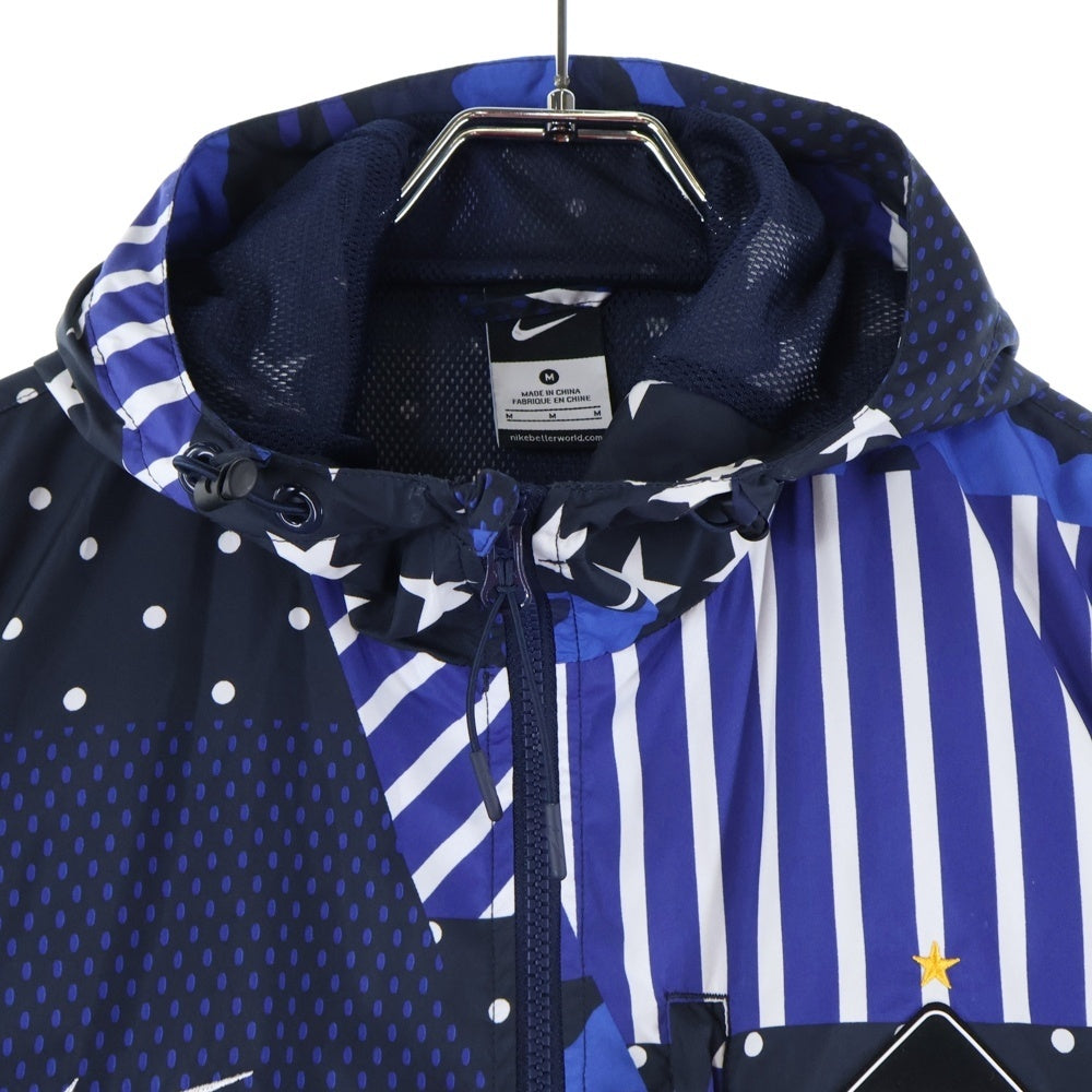 F.C.R.B.(エフシーアールビー) 16SS ×ナイキ ウーブン プラクティス ジップアップジャケット フーディー 823120-450