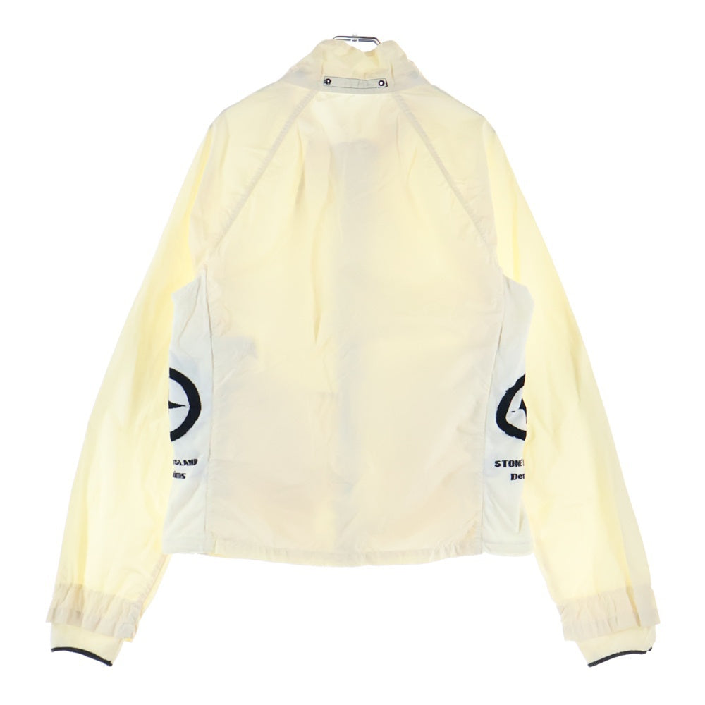 STONE ISLAND(ストーンアイランド) サイド コットン切替 ナイロン ジャケット アイボリー 42144419