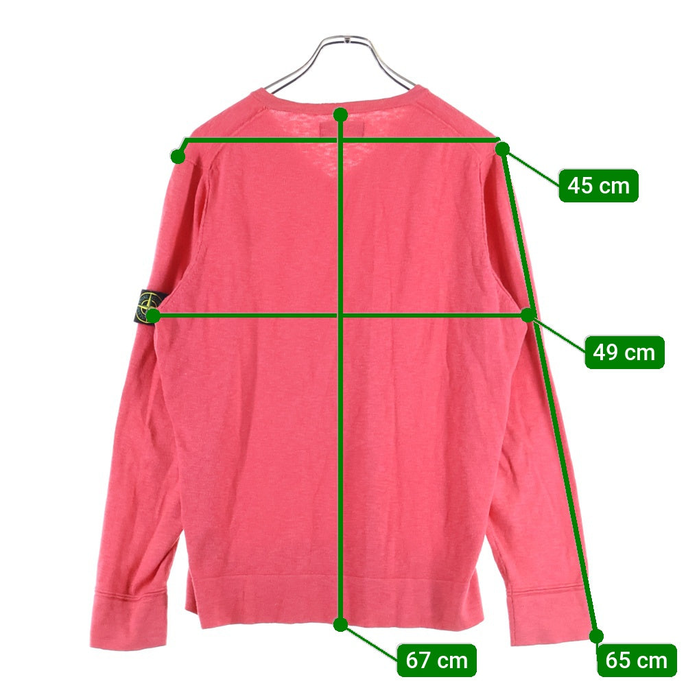 STONE ISLAND(ストーンアイランド) V-Neck SWEATER Vネック ウール 長袖ニットセーター