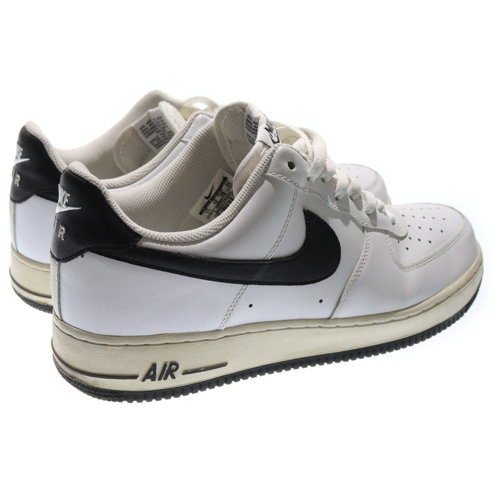 NIKE(ナイキ) 【観賞用 2012年製】AIR FORCE 1 LOW エアフォース1 ローカットスニーカー ホワイト/ブラック US11/29cm 488298-115