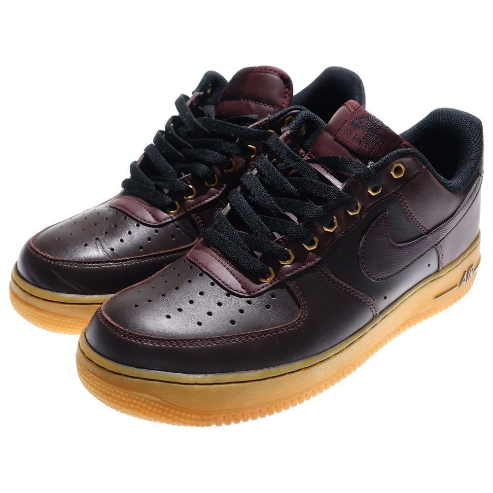 NIKE(ナイキ) 【観賞用 2014年製】AIR FORCE 1 LOW DEEP BURGUNDY エアフォース1 ローカットスニーカー バーガンディ US11/29cm 488298-621