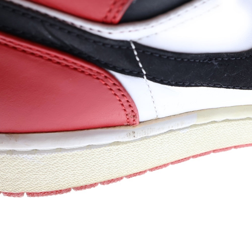 NIKE(ナイキ) 【観賞用 2007年製】AIR JORDAN 1 RETRO BMP OLD LOVE BLACK TOE エアジョーダン1 つま黒 ハイカットスニーカー 136085-102