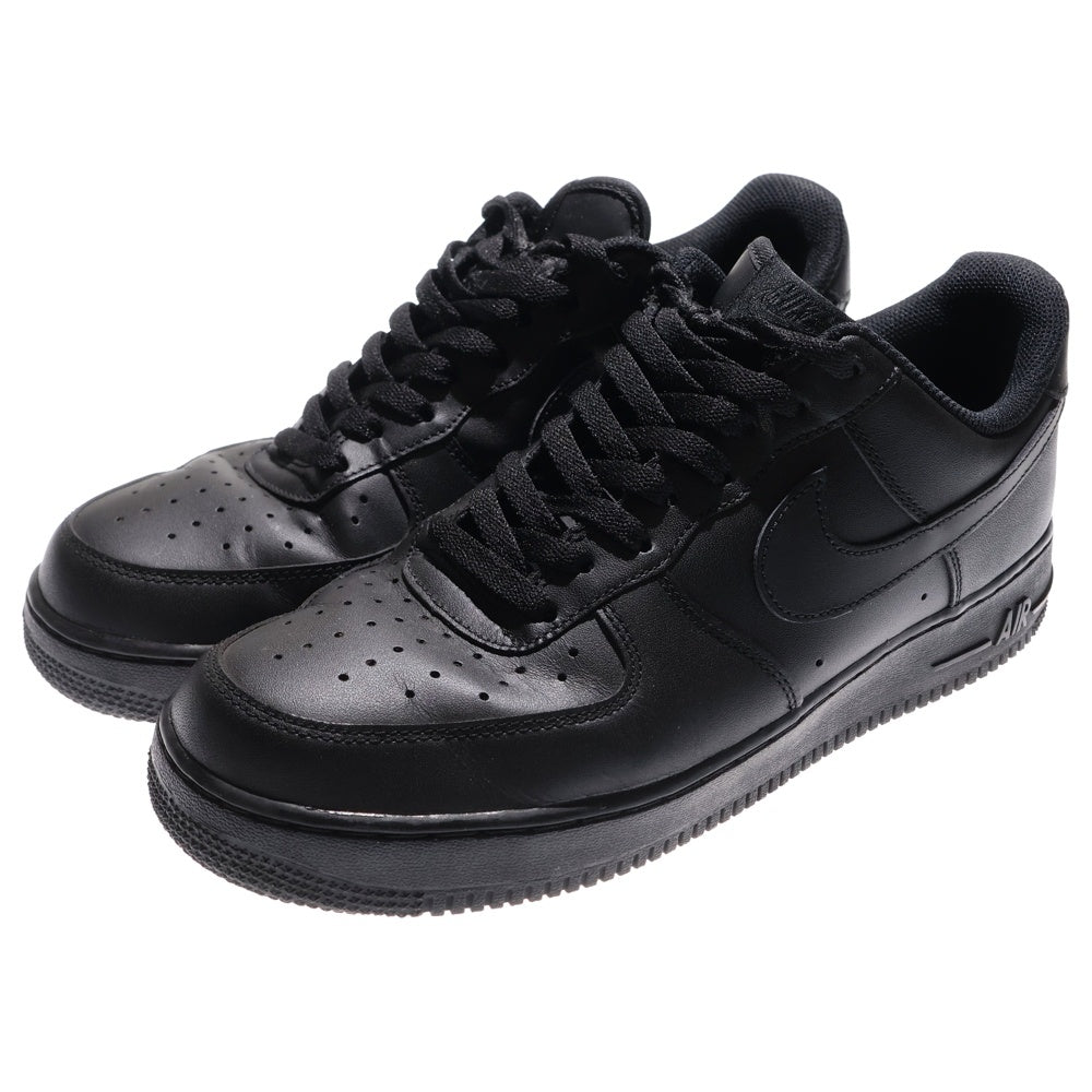 NIKE(ナイキ) AIR FORCE 1 07 エアフォース1 ローカットスニーカー ブラック US11/29cm 315122-001