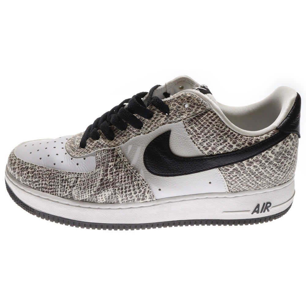 NIKE(ナイキ) AIR FORCE 1 LOW RETRO COCOA SNAKE エアフォース1 レトロ ココアスネーク ローカットスニーカー ホワイト US11/29m 845053-104