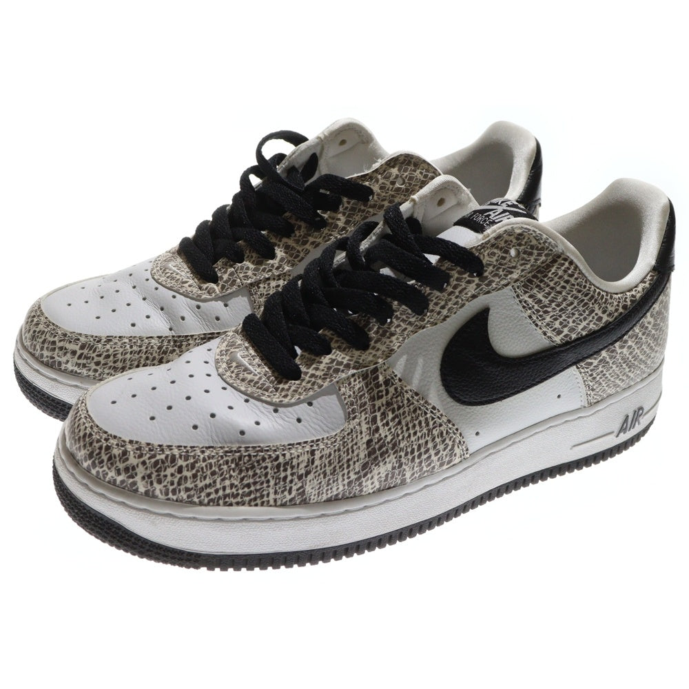 NIKE(ナイキ) AIR FORCE 1 LOW RETRO COCOA SNAKE エアフォース1 レトロ ココアスネーク ローカットスニーカー ホワイト US11/29m 845053-104