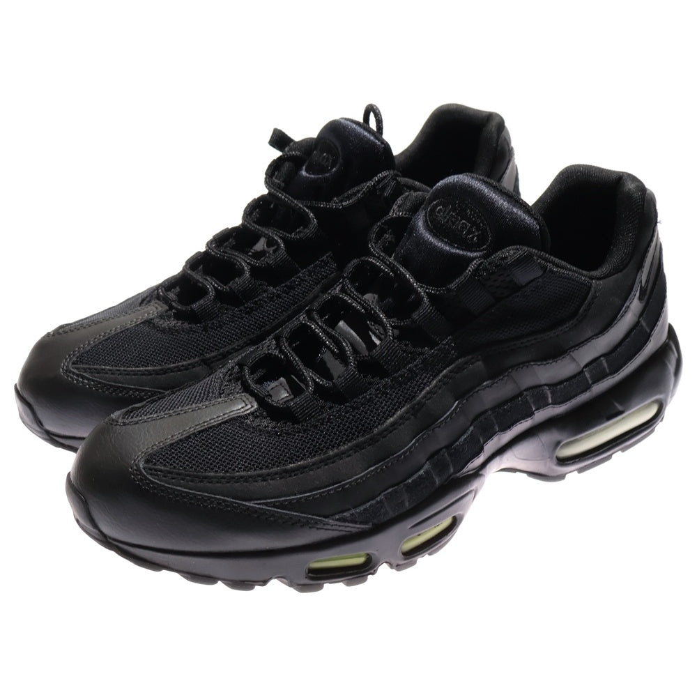 NIKE(ナイキ) 【観賞用 2016年製】WMNS AIR MAX 95 ESSENTIAL ウィメンズ エアマックス95 エッセンシャル ローカットスニーカー ブラック US12/30cm 749766-009 レディース