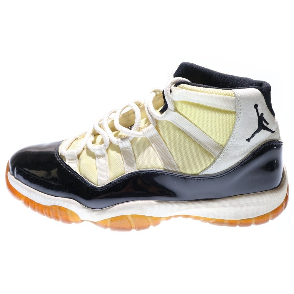 NIKE(ナイキ) 【鑑賞用 2000年製】AIR JORDAN 11 RETRO CONCORD エアジョーダン11 レトロ コンコルド ハイカットスニーカー ホワイト/ブラック US11.5/29.5cm 136046-101