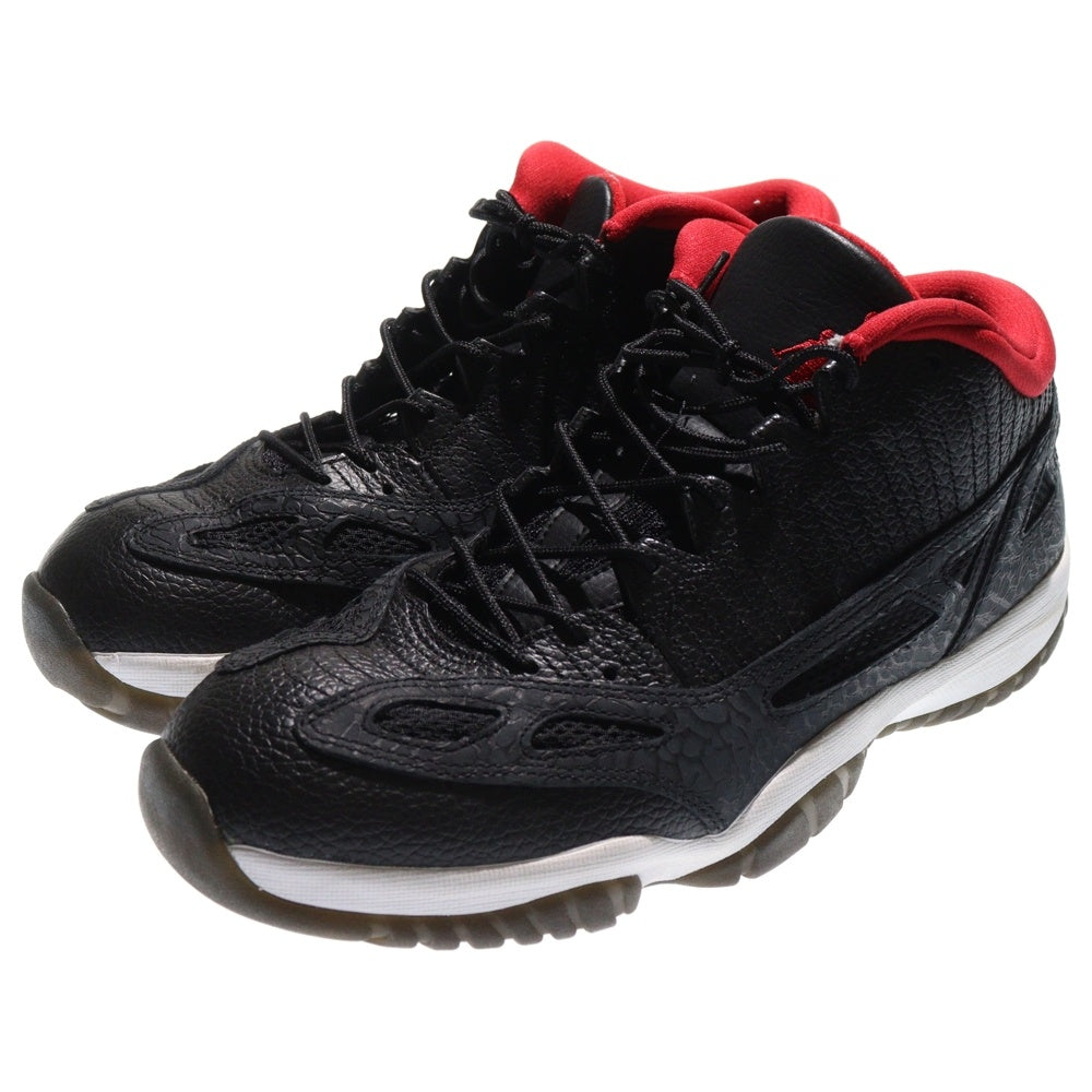 NIKE(ナイキ) 【鑑賞用 2011年製】AIR JORDAN 11 RETRO LOW エアジョーダン11 レトロ ローカットスニーカー ブラック US12/30cm 306008-001