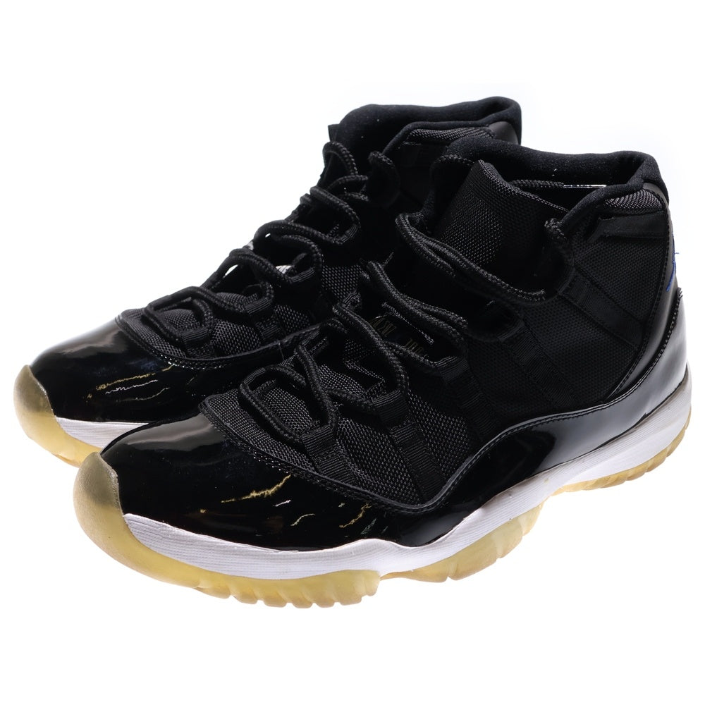 NIKE(ナイキ) 【鑑賞用 2009年製】AIR JORDAN 11 RETRO HIGH SPACE JAM エアジョーダン11 レトロ スペースジャム ハイカットスニーカー ブラック US12/30cm 378037-041