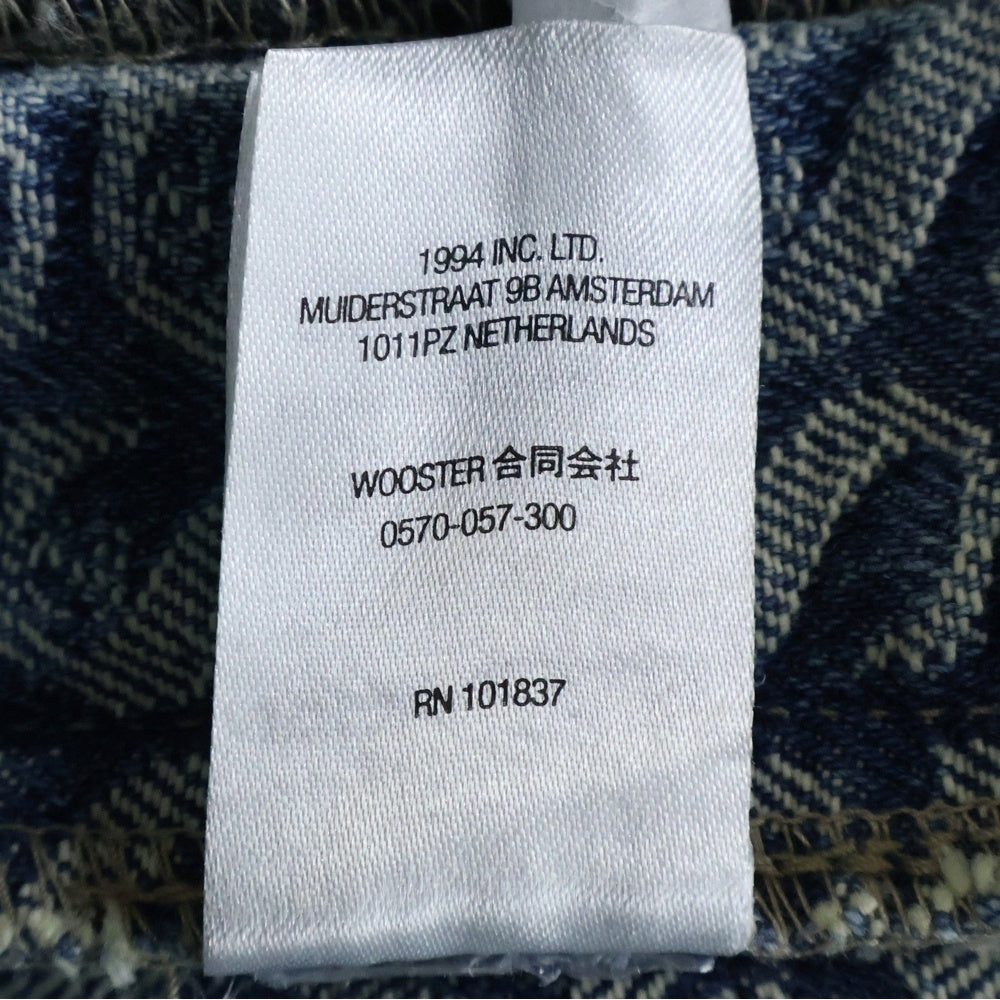 SUPREME(シュプリーム) 21AW Monogram Double Knee Painter Pant モノグラム ダブルニー デニム ペインター パンツ