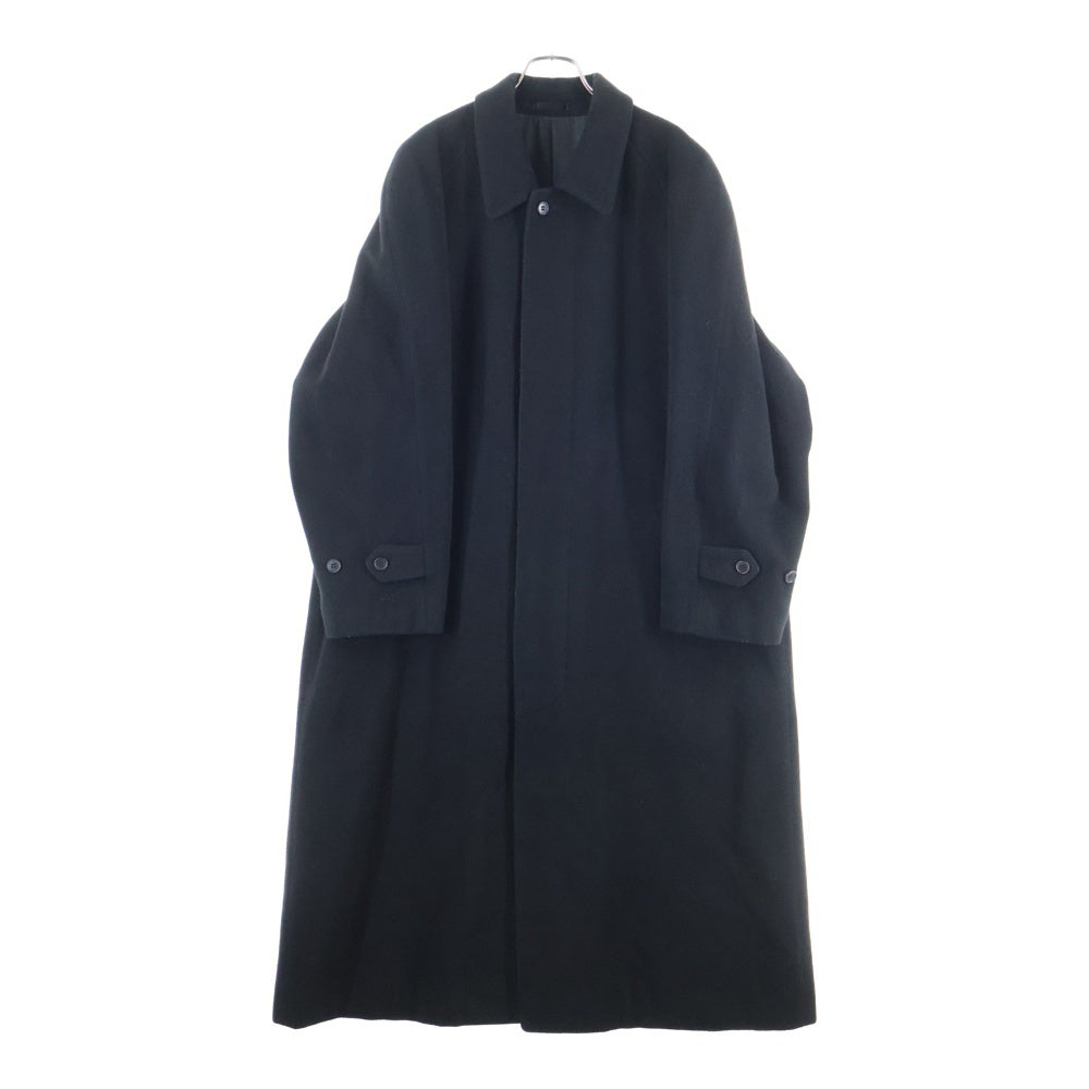 美品✨コムサデモード　チェスターコート　Lサイズ　カシミヤ　ブラック NO BRAND(ノーブランド) TETSU COMME CA DU MODE(テツコムサデモード