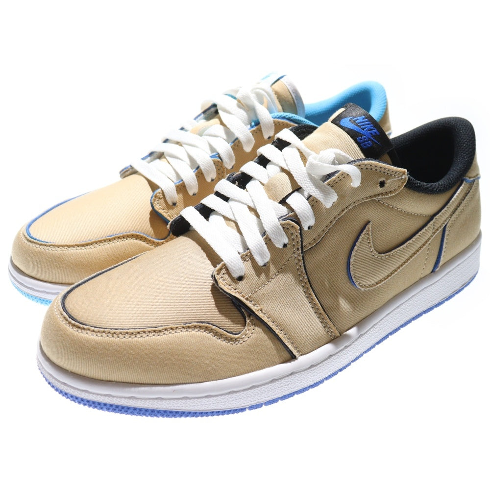 NIKE(ナイキ) AIR JORDAN 1 LOW DESERT ORE エア ジョーダン 1 デザート オレ ローカットスニーカー ベージュ US9.5/27.5cm CJ7891-200