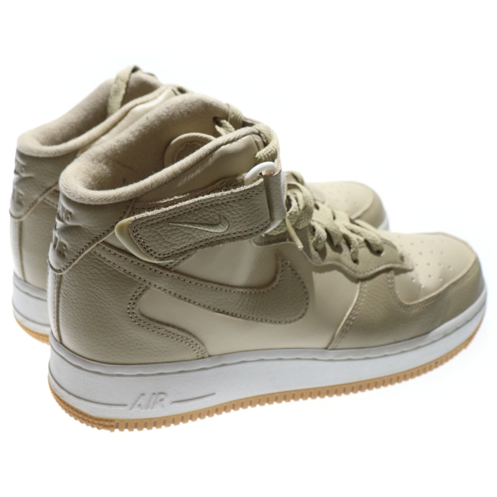 NIKE(ナイキ) AIR FORCE 1 MID 07 LIMESTONE エアフォース 1 ミッド ライムストーン ミッドカットスニーカー ベージュ US8.5/26.5cm DV7585-200