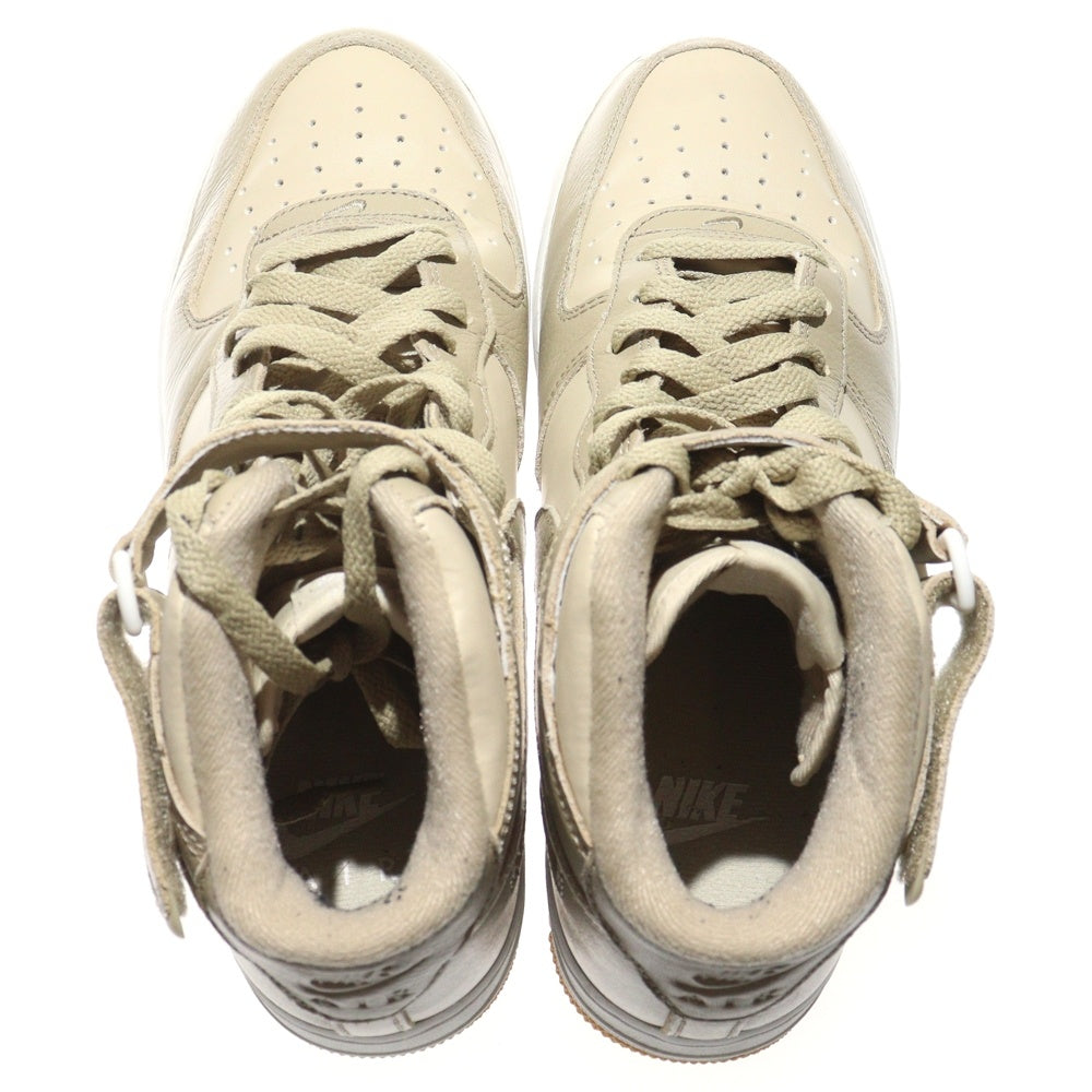 NIKE(ナイキ) AIR FORCE 1 MID 07 LIMESTONE エアフォース 1 ミッド ライムストーン ミッドカットスニーカー ベージュ US8.5/26.5cm DV7585-200