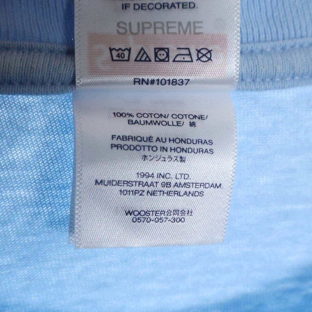 SUPREME(シュプリーム) 25SS Bear Tee ベアープリント クルーネック半袖Tシャツ カットソー ブルー