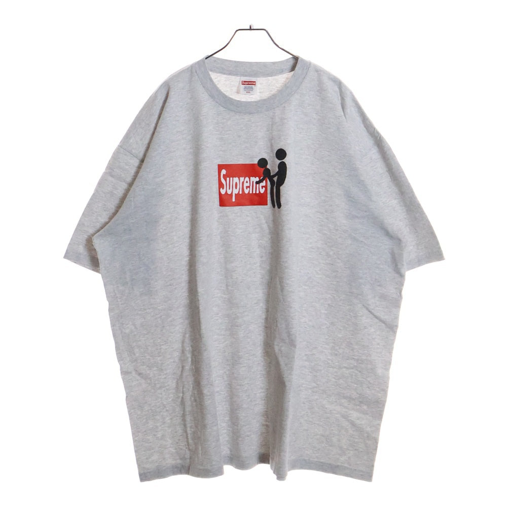 SUPREME(シュプリーム) 25AW Stick Tee スティック 半袖Tシャツ グレー