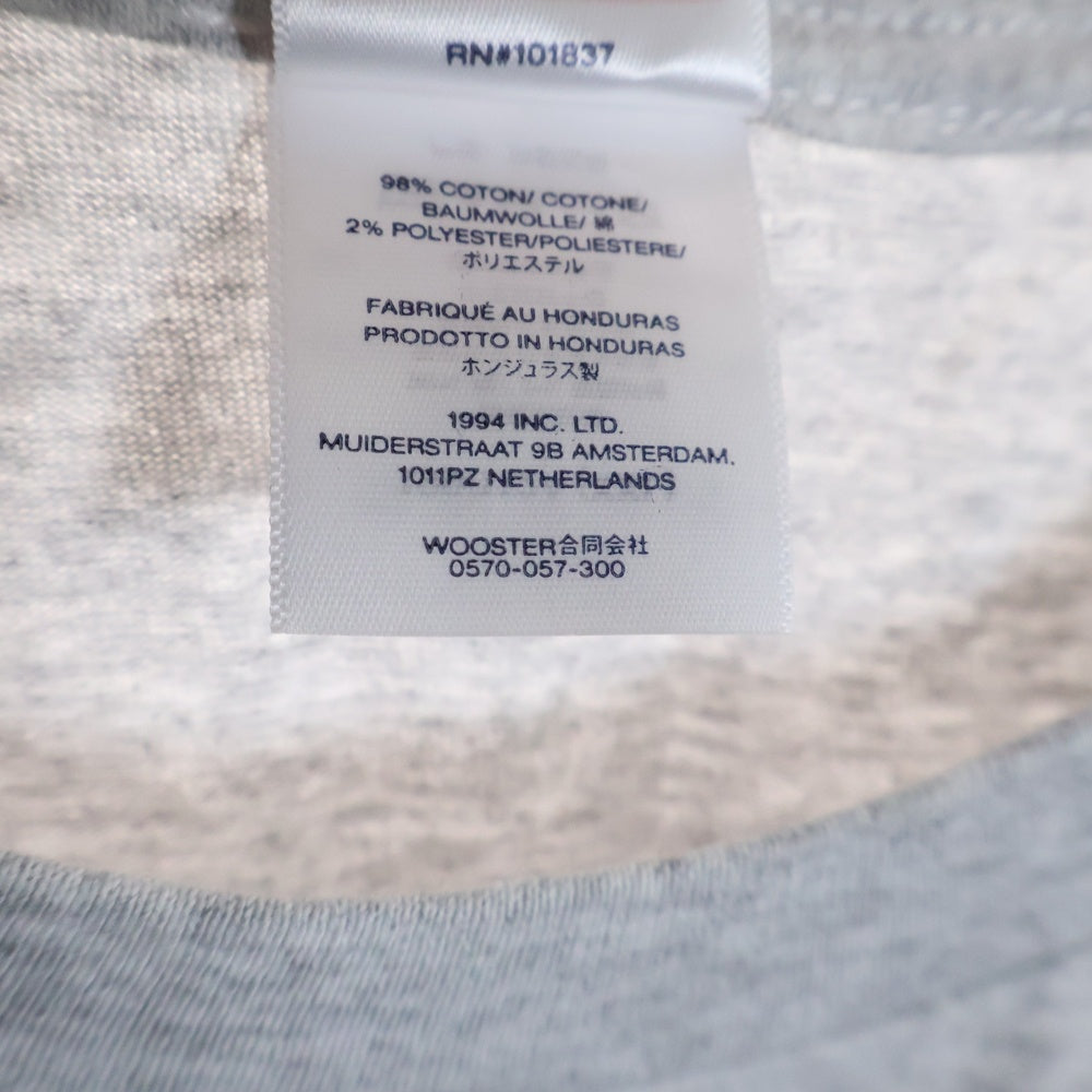 SUPREME(シュプリーム) 25AW Stick Tee スティック 半袖Tシャツ グレー