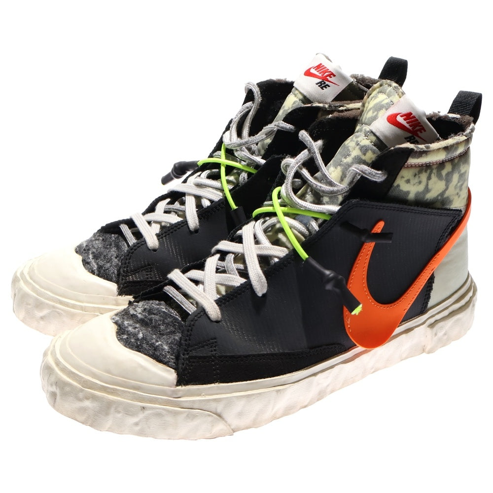 NIKE(ナイキ) ×READYMADE BLAZER MID レディメイド ブレーザー ミッドカットスニーカー ブラック US9/27cm CZ3589-001