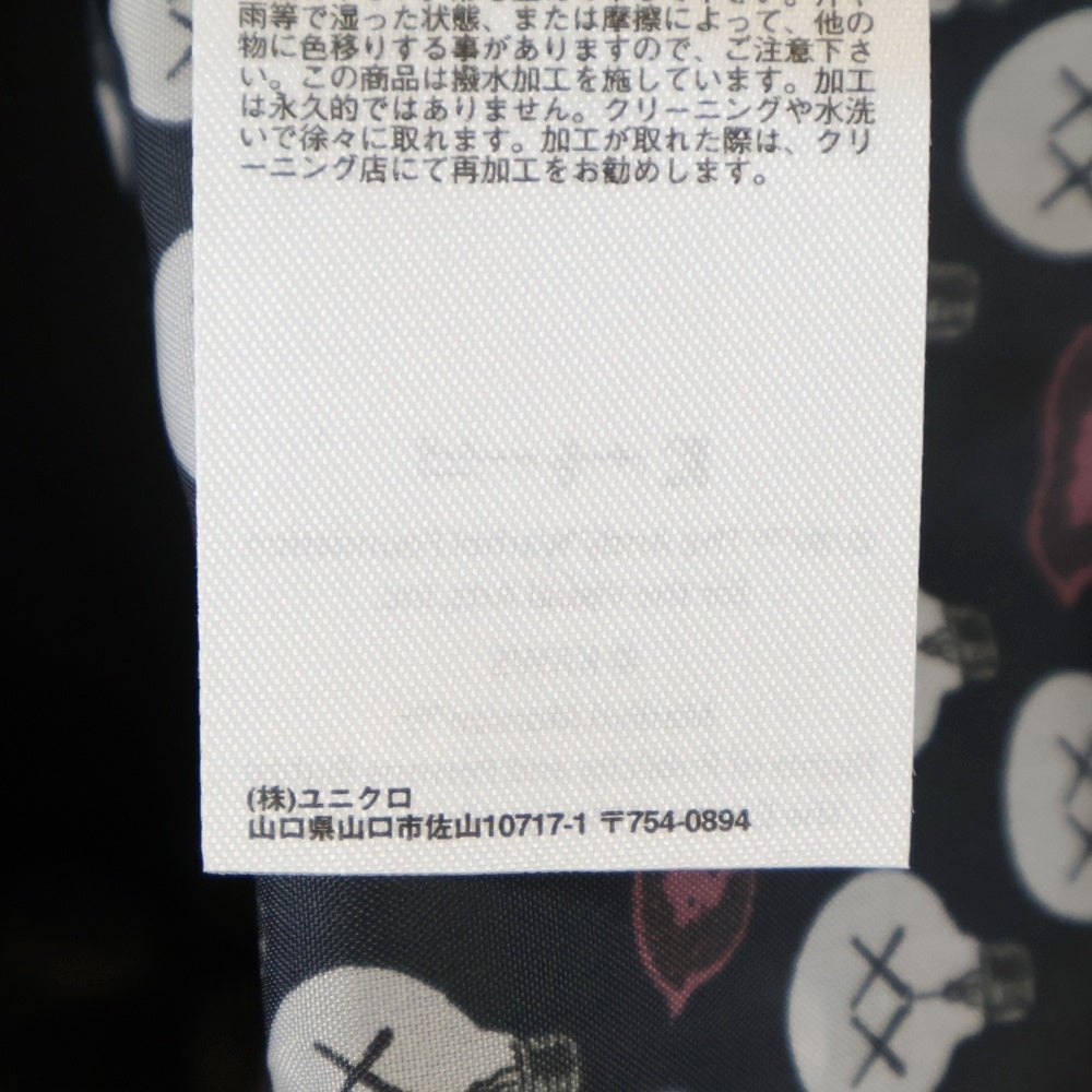 NO BRAND(ノーブランド) UNIQLO × KAWS × Warhol Coach Jacket ユニクロ カウズ ウォーホル コーチジャケット ブラック