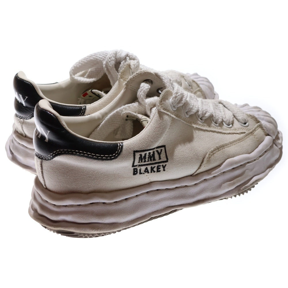 MAISON MIHARAYASUHIRO(メゾンミハラヤスヒロ) BLAKEY OG SOLE CANVAS LOW-TOP SNEAKER ブレイキー OGソール キャンバス ローカットスニーカー ホワイト A08FW735