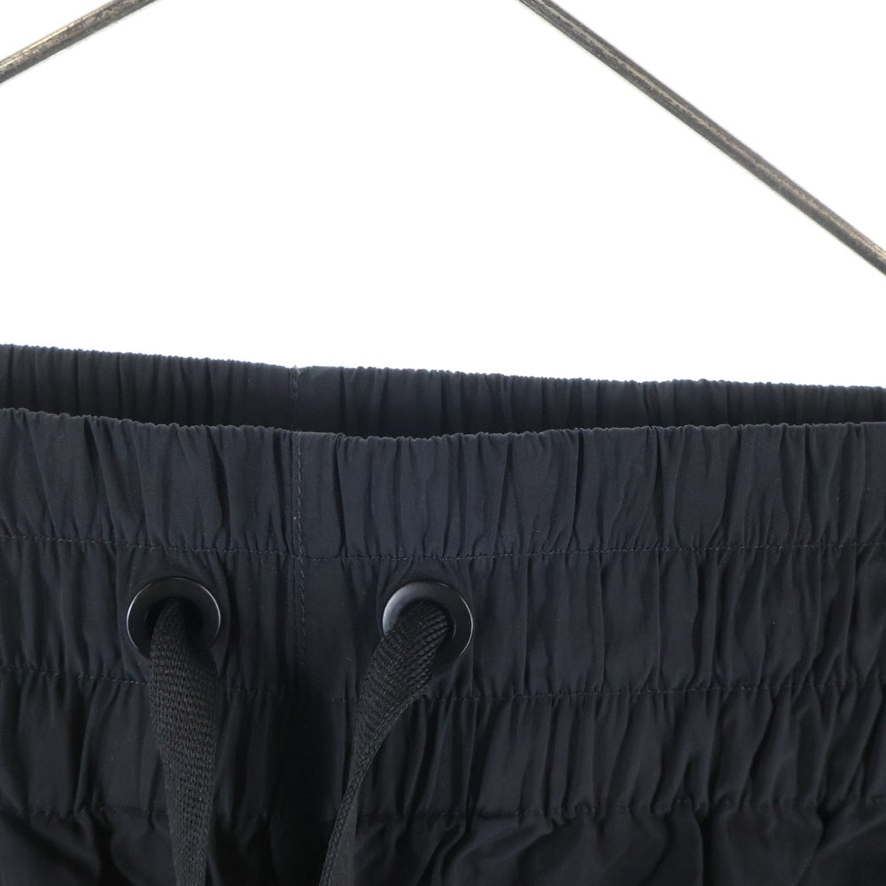 ALEXANDER WANG(アレキサンダーワン) ロゴ刺繍 ナイロン トラックパンツ ブラック