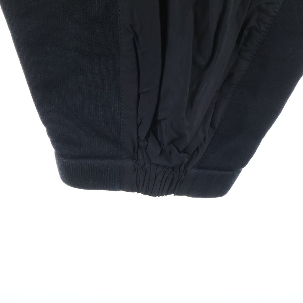 ALEXANDER WANG(アレキサンダーワン) ロゴ刺繍 ナイロン トラックパンツ ブラック