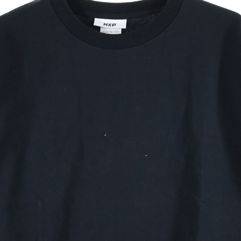 MXP(エムエックスピー) ミディアムドライジャージ 長袖Tシャツ カットソー ブラック MX38303