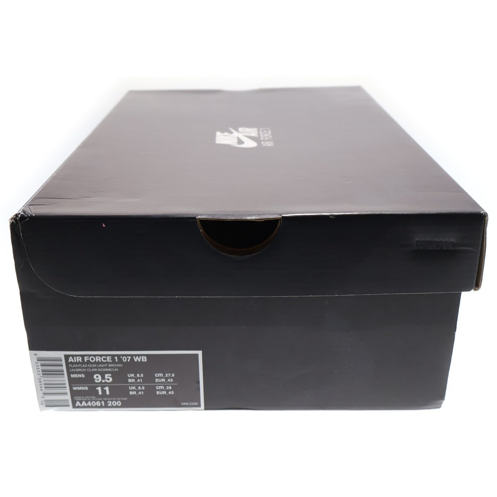 NIKE(ナイキ) Air Force 1 Low Wheat エアフォース1 ロー ウィート ローカットスニーカー ベージュ US9.5/27.5cm AA4061-200