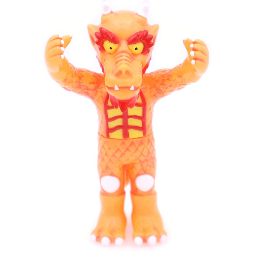 SECRETBASE(シークレットベース) × SUPER7 CAB DRAGON スーパーセブン キャバレロ キャブドラゴン フィギュア ソフビ オレンジ