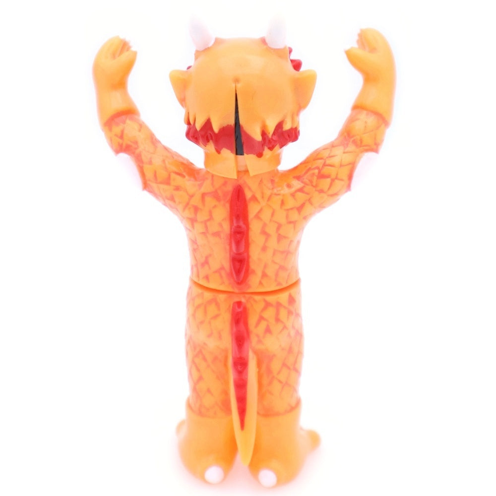 SECRETBASE(シークレットベース) × SUPER7 CAB DRAGON スーパーセブン キャバレロ キャブドラゴン フィギュア ソフビ オレンジ