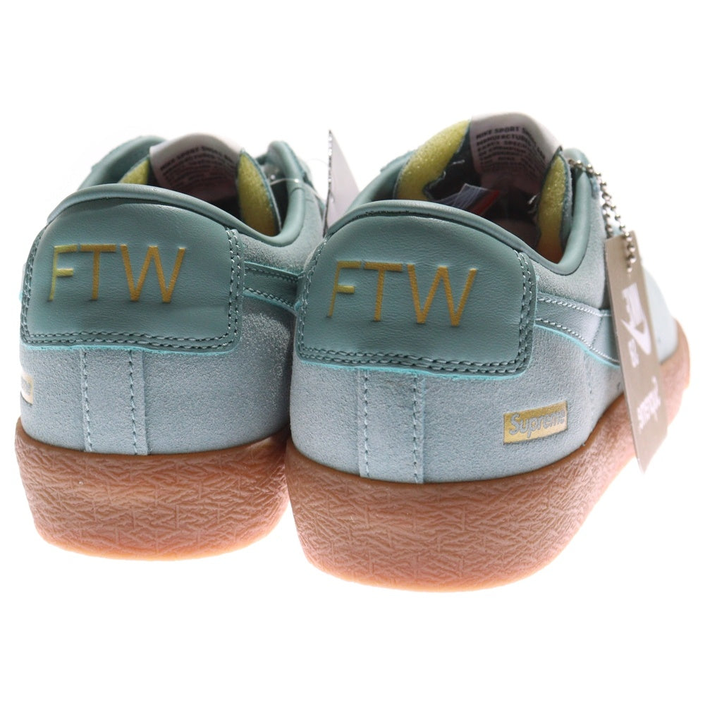 NIKE(ナイキ) × SUPREME BLAZER LOW GT QS Cannon-Gum シュプリーム ブレザー キャノンガム ローカットスニーカー グリーン US9.5/27.5cm 716890-009